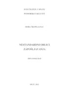 prikaz prve stranice dokumenta Nestandardni oblici zapošljavanja