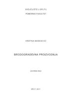 prikaz prve stranice dokumenta Brodograđevna proizvodnja