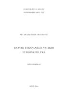 prikaz prve stranice dokumenta Razvoj i ekspanzija velikih europskih luka
