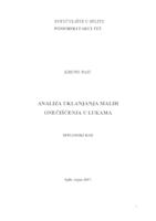 prikaz prve stranice dokumenta Analiza uklanjanja malih onečišćenja u lukama