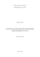 prikaz prve stranice dokumenta Radne karakteristika brodskih pogonskih sustava