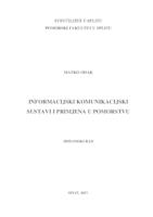 prikaz prve stranice dokumenta INFORMACIJSKI KOMUNIKACIJSKI SUSTAVI I PRIMJENA U POMORSTVU
