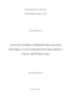 prikaz prve stranice dokumenta Analiza indikatorskih dijagrama motora s unutarnjim izgaranjem