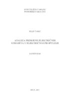 prikaz prve stranice dokumenta Analiza primjene električnih strojeva u električnoj propulziji
