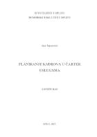 prikaz prve stranice dokumenta Planiranje kadrova u čarter uslugama