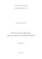 prikaz prve stranice dokumenta Poslovna komunikacija, pregovaranje i suvremeni mediji