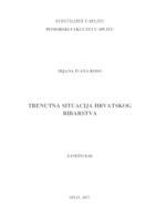 prikaz prve stranice dokumenta Trenutna situacija hrvatskog ribarstva
