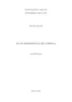 prikaz prve stranice dokumenta Plan modernizacije GMDSS-a