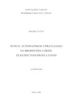 prikaz prve stranice dokumenta Sustav automatskog upravljanja na brodovima s dizel električnom propulzijom