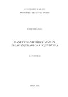 prikaz prve stranice dokumenta Manevriranje brodovima za polaganje kablova i cjevovoda