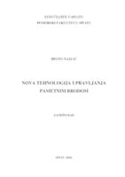 prikaz prve stranice dokumenta Nova tehnologija upravljanja pametnim brodom