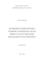 prikaz prve stranice dokumenta Kombinirana parno plinska turbinska postrojenja klase tribal i county britanske kraljevske ratne mornarice