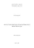 prikaz prve stranice dokumenta Sustav dinamičkog pozicioniranja i redundacija