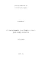 prikaz prve stranice dokumenta Analiza opreme za požarnu zaštitu kod ro-ro brodova