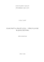 prikaz prve stranice dokumenta Električna propulzija- upravljanje radom motora