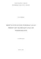 prikaz prve stranice dokumenta Rizično ponašanje pomoraca kao preduvjet razboljevanja od nekih bolesti