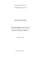 prikaz prve stranice dokumenta Ergonomski zahtjevi i zapovjednički most