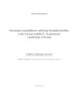 prikaz prve stranice dokumenta Sezonska varijabilnost sadržaja fenolnih kiselina vrste Laurus nobilis L. (Lauraceae) s područja Lovrana