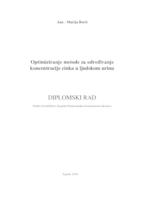 prikaz prve stranice dokumenta Optimiziranje metode za određivanje koncentracije cinka u ljudskom urinu