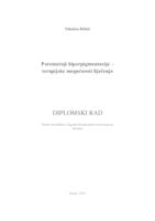 prikaz prve stranice dokumenta Poremećaji hiperpigmentacije - terapijske mogućnosti liječenja