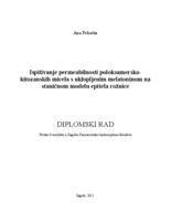 prikaz prve stranice dokumenta Ispitivanje permeabilnosti poloksamersko-kitozanskih micela s uklopljenim melatoninom na staničnom modelu epitela rožnice