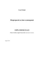 prikaz prve stranice dokumenta Fitopreparati za žene u menopauzi