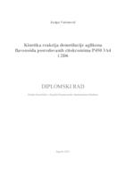 prikaz prve stranice dokumenta Kinetika reakcija demetilacije aglikona flavonoida posredovanih citokromima P450 3A4 i 2D6