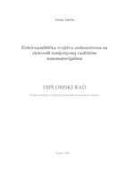 prikaz prve stranice dokumenta Elektroanalitička svojstva ondansetrona na elektrodi izmijenjenoj različitim nanomaterijalima