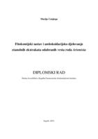 prikaz prve stranice dokumenta Fitokemijski sastav i antioksidacijsko djelovanje etanolnih ekstrakata odabranih vrsta roda Artemisia