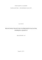 prikaz prve stranice dokumenta Medicinski proizvodi namijenjeni nazalnoj primjeni lijekova