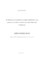 prikaz prve stranice dokumenta Kvalitativna i kvantitativna analiza polifenola vrsta Stachys iva Griseb. i Stachys horvaticii Micevski, Lamiaceae