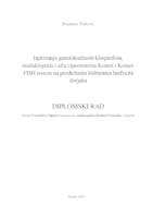 prikaz prve stranice dokumenta Ispitivanje genotoksičnosti klorpirifosa, imidakloprida i alfa cipermetrina Komet i Komet-FISH testom na produženim kulturama limfocita čovjeka