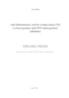 prikaz prve stranice dokumenta Anti-inflammatory activity testing using COX (cyclooxygenase) and LOX (lipoxygenase) inhibition