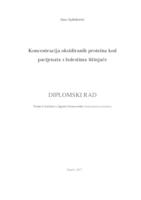 prikaz prve stranice dokumenta Koncentracija oksidiranih proteina kod pacijenata s bolestima štitnjače