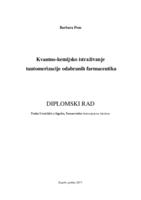 prikaz prve stranice dokumenta Kvantno-kemijsko istraživanje tautomerizacije odabranih farmaceutika