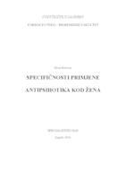 prikaz prve stranice dokumenta Specifičnosti primjene antipsihotika kod žena