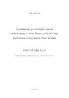 prikaz prve stranice dokumenta Optimizacija predobrade uzoraka ekstrakcijom čvrstom fazom za određivanje azatioprina, 6-tiogvanina i folne kiseline