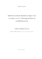 prikaz prve stranice dokumenta Inhibitorni učinak alkaloida iz biljne vrste Corydalis cava (L.) Schweigg. & Korte na acetilkolinesterazu