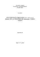 prikaz prve stranice dokumenta Značajke rasta mekousne Salmo obtusirostris (Heckel,1851) (Actinopterygii, Salmonidae) u rijeci Vrljici