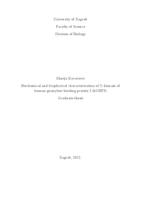 prikaz prve stranice dokumenta Biokemijska i biofizička karakterizacija domene G ljudskog gvanilat vezujućeg protein 3 (hGBP3)