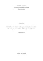 prikaz prve stranice dokumenta Histološka i stereološka analiza gonada mužjaka psa mekuša Mustelus punctulatus (Risso, 1826) u sjevernom Jadranu