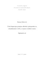 prikaz prve stranice dokumenta Učinci dugotrajne primjene alkohola i gabapentina na rekombinantne GABAA receptore u kulturi stanica