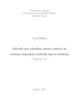prikaz prve stranice dokumenta Određivanje ishodišne stanice tumora na temelju raspodjele različitih tipova mutacija