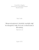 prikaz prve stranice dokumenta Rasprostranjenost i ekološke značajke algi kremenjašica roda Navicula u tekućicama u Hrvatskoj