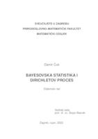 prikaz prve stranice dokumenta Bayesovska statistika i Dirichletov proces