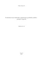 prikaz prve stranice dokumenta Prohodnost kao čimbenik u planiranju gradskih središta - primjer Zagreba