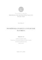 prikaz prve stranice dokumenta Površinska svojstva i otapanje fluorita