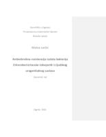 prikaz prve stranice dokumenta Antimikrobna rezistencija izolata bakterija Enterobacteriaceae iz ljudskog urogenitalnog sustava