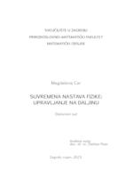 prikaz prve stranice dokumenta Suvremena nastava fizike: upravljanje na daljinu