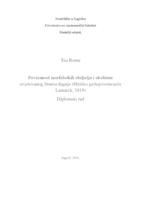 prikaz prve stranice dokumenta Povezanost morfoloških obilježja i okolišem uvjetovanog fitnesa dagnje (Mytilus galloprovincialis Lamarck, 1819)